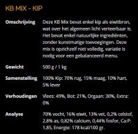 KB Mix - Kip 1 kg