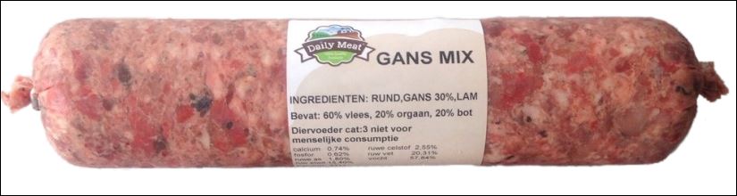 Daily Meat Gansmix 1 kg