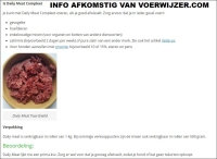 Daily Meat Gansmix 1 kg