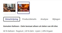 Dogmeat Kalkoen-zalm 1 kg