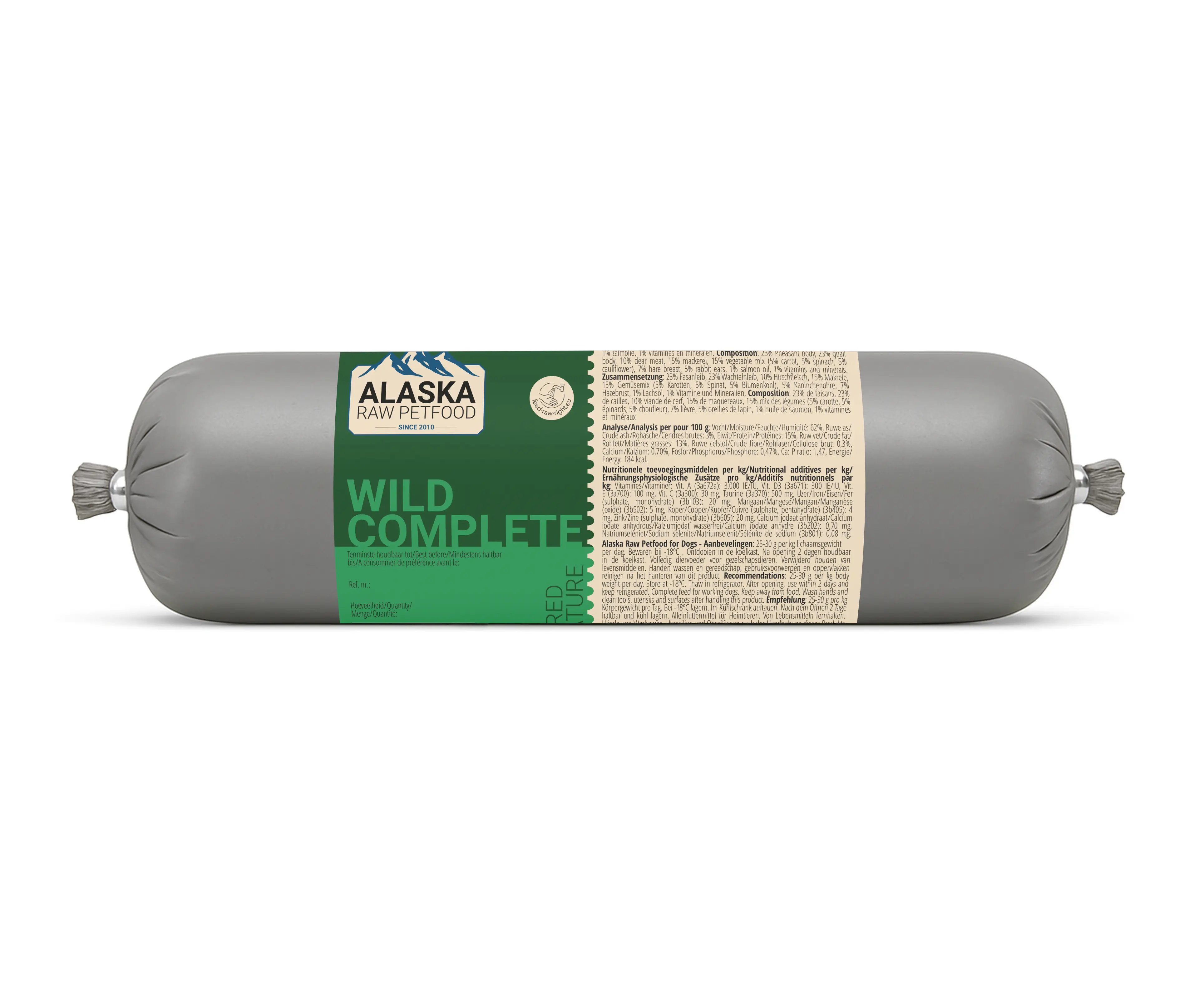 Alaska Dog Pure - Wild  800 gram